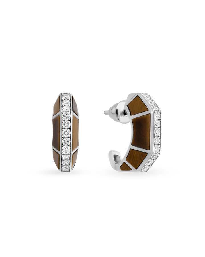 Jolin Tiger Eye Küpe
