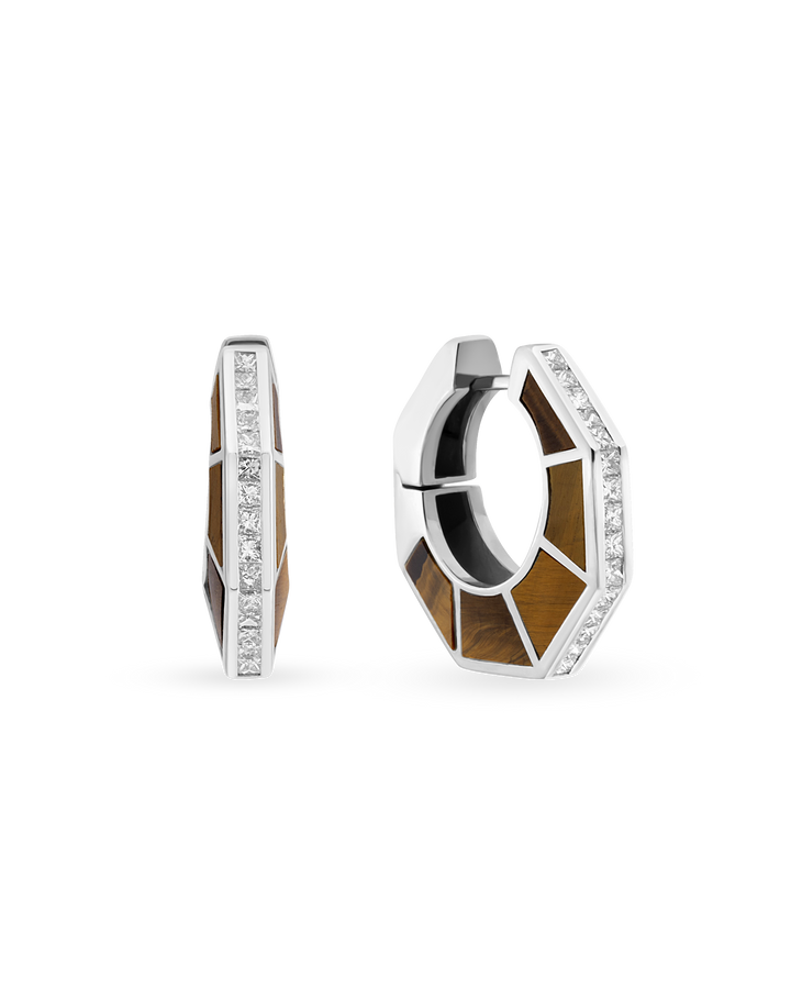 Jolin Tiger Eye Grande Küpe
