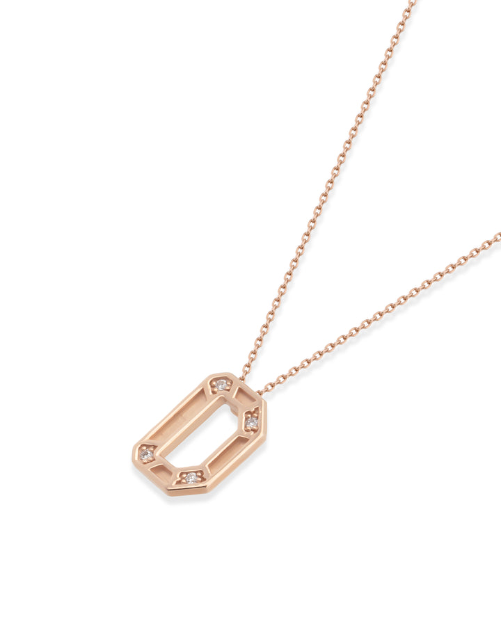 Alphabet Monogram Harf Kolye