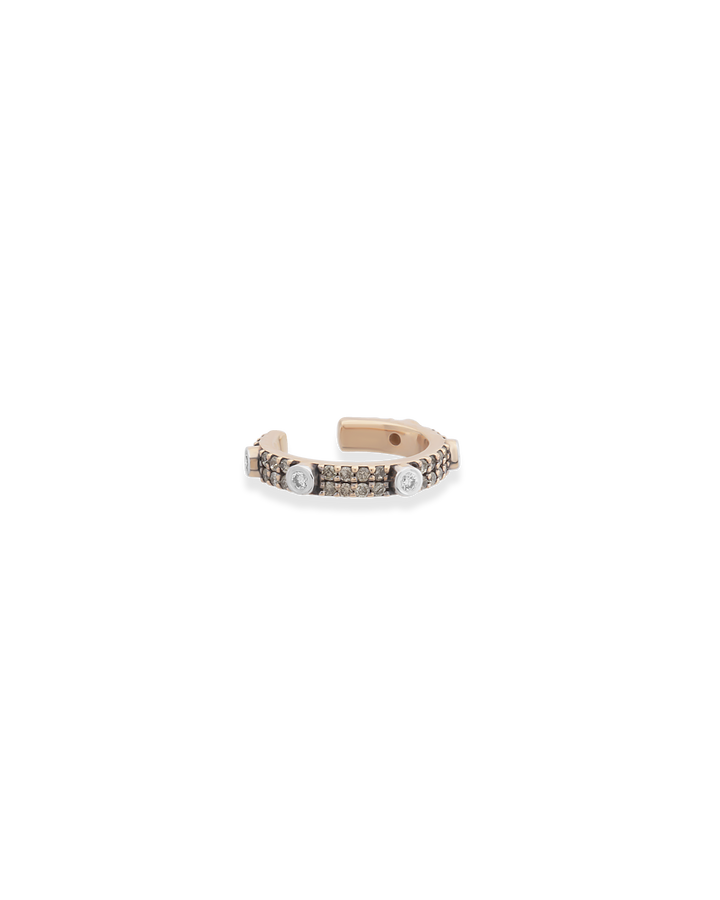 Bevolution Cognac Cuff Küpe