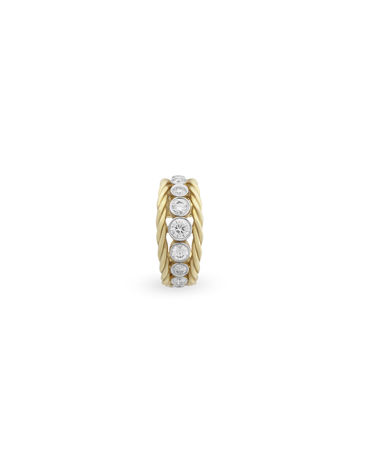Diamond Twist Cuff Küpe
