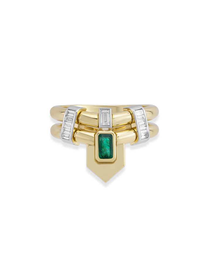 Zoe Emerald Yüzük
