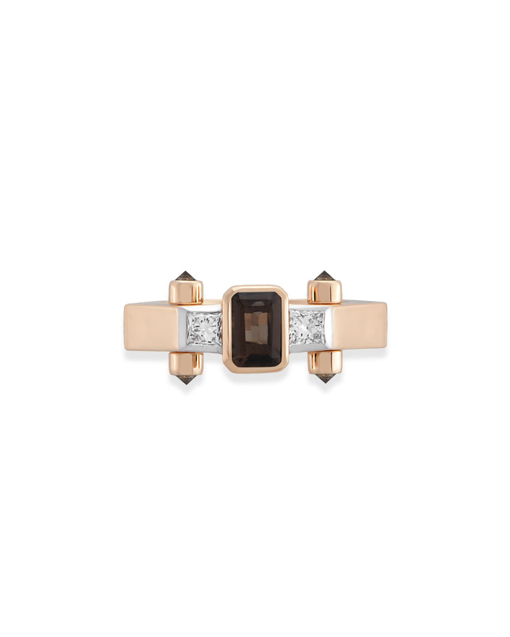 Janet Nova Smoky Topaz Yüzük