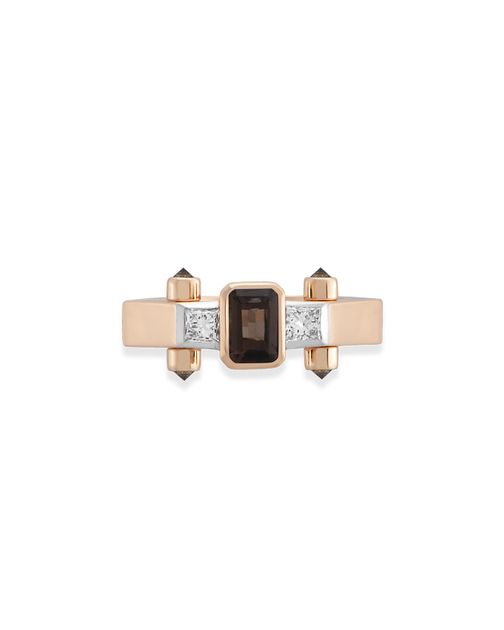 Janet Nova Smoky Topaz Yüzük