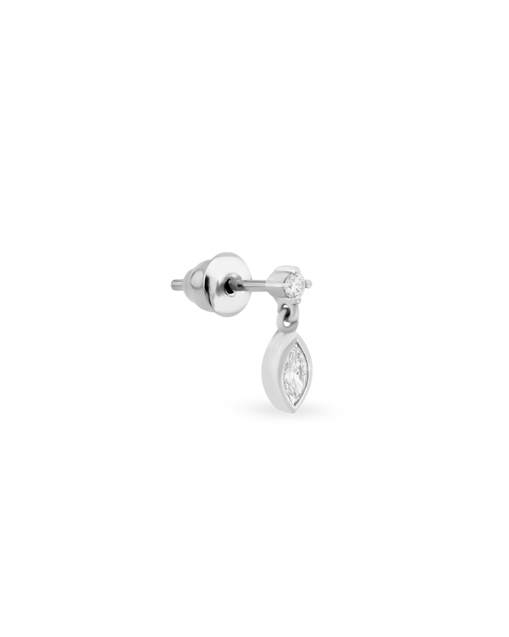 Drop Marquise Tekli Küpe