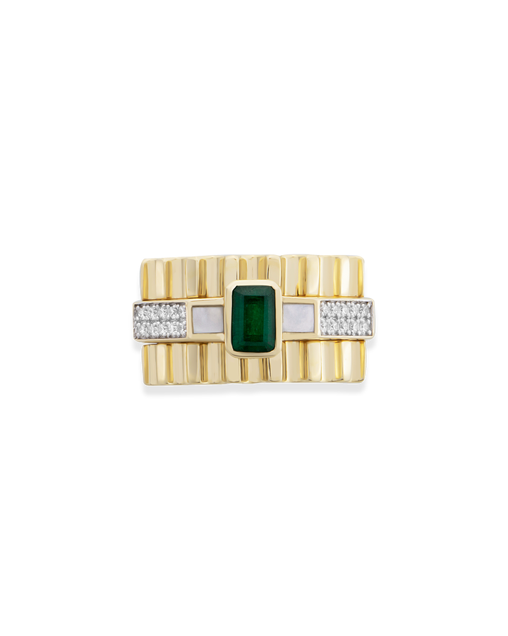 Audelia Emerald Yüzük