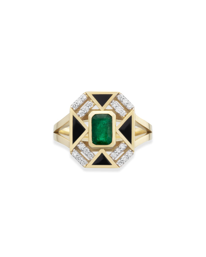 Jasmine Emerald Yüzük