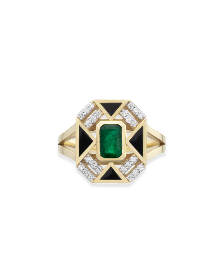 Jasmine Emerald Yüzük