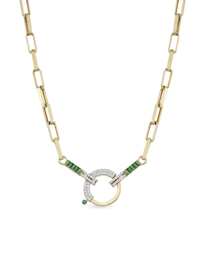 Baguette Chain Linea Glam Zincir Kolye
