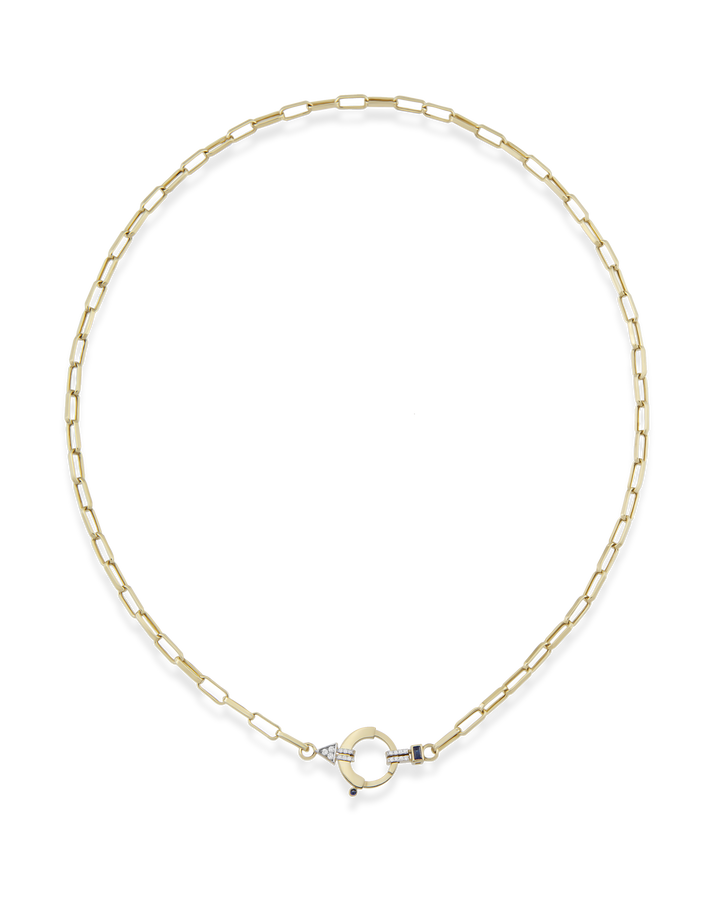 Baguette Chain Zincir Kolye