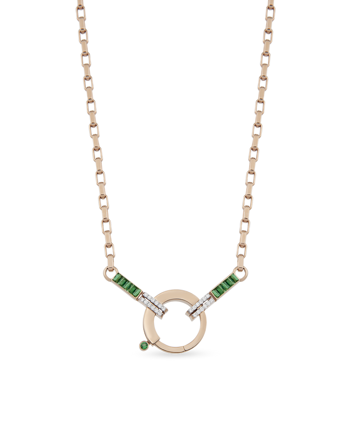 Baguette Chain Linea Zincir Kolye