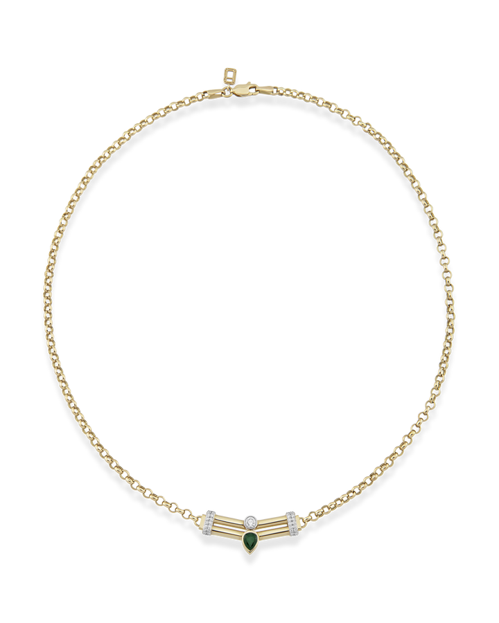 Nova Emerald Kolye