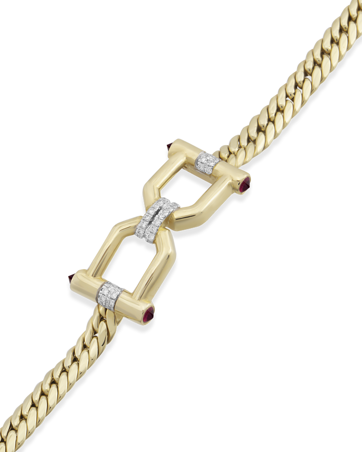 Clasp Reverse Hasır Zincir Bileklik