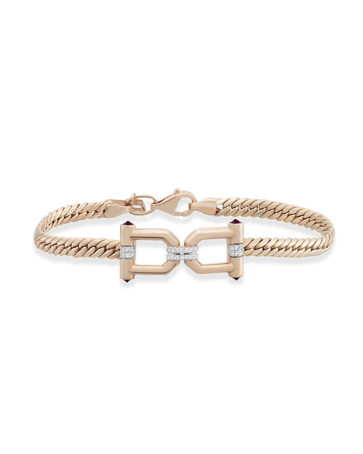 Clasp Reverse Hasır Zincir Bileklik