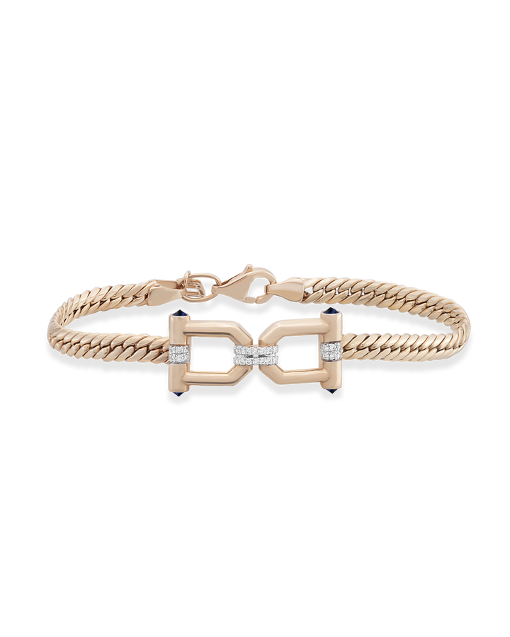 Clasp Reverse Hasır Zincir Bileklik