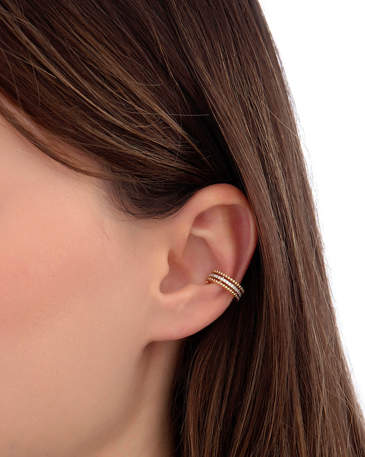 Scallop Cuff Küpe