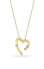 Alphabet Heart Kolye