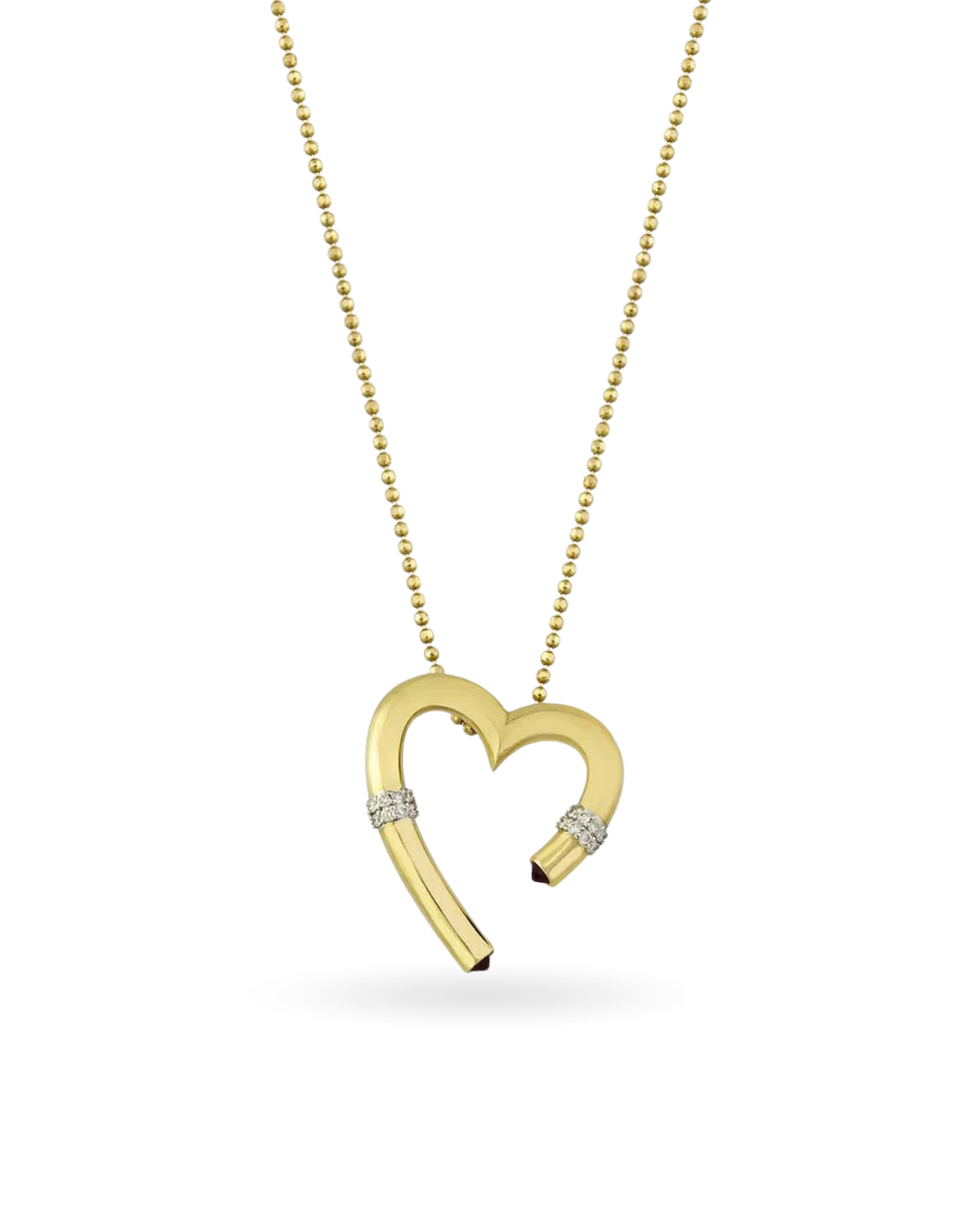 Alphabet Heart Kolye