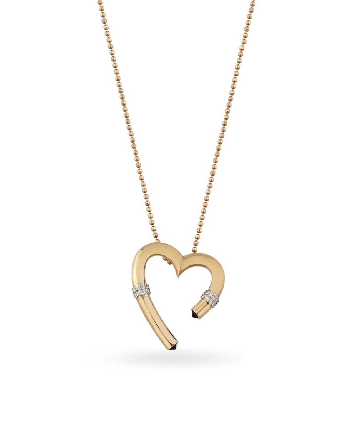 Alphabet Heart Kolye
