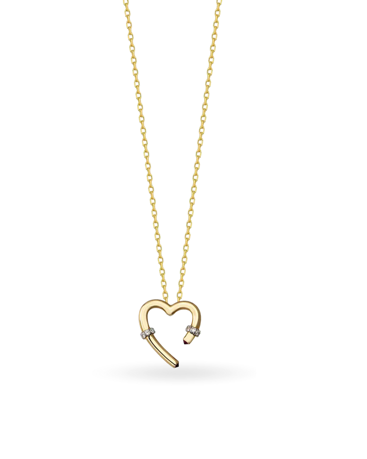 Alphabet Heart Petit Kolye