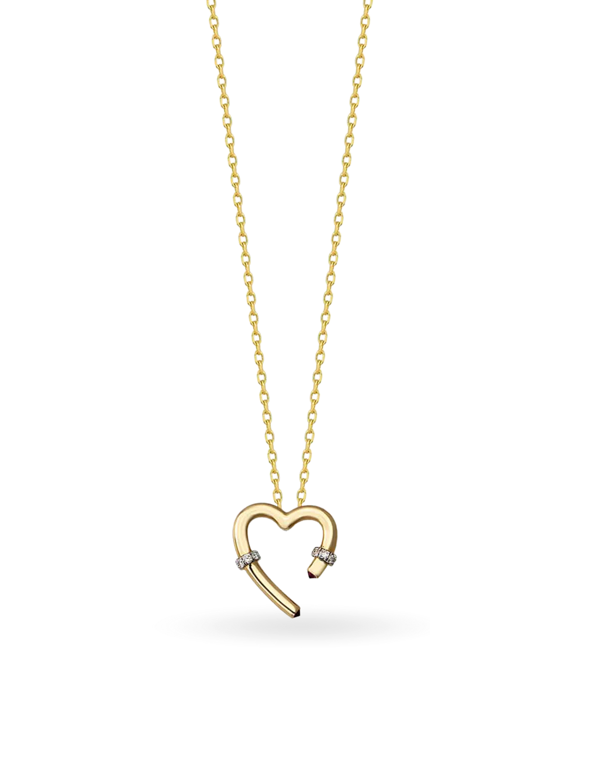 Alphabet Heart Petit Kolye
