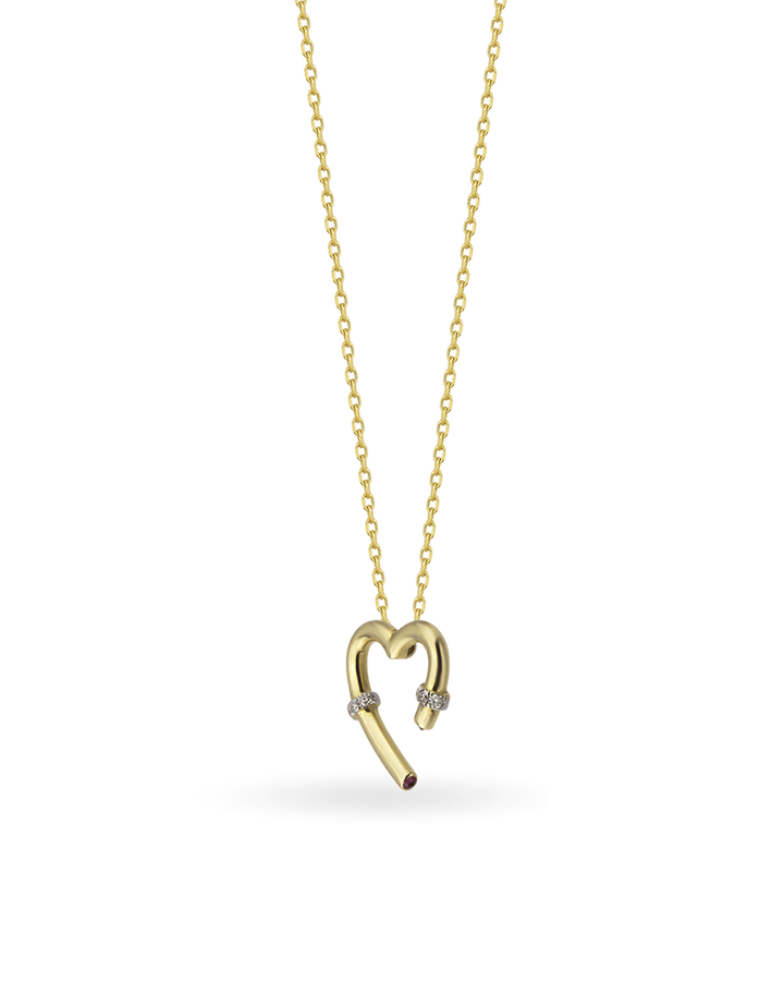 Alphabet Heart Petit Kolye