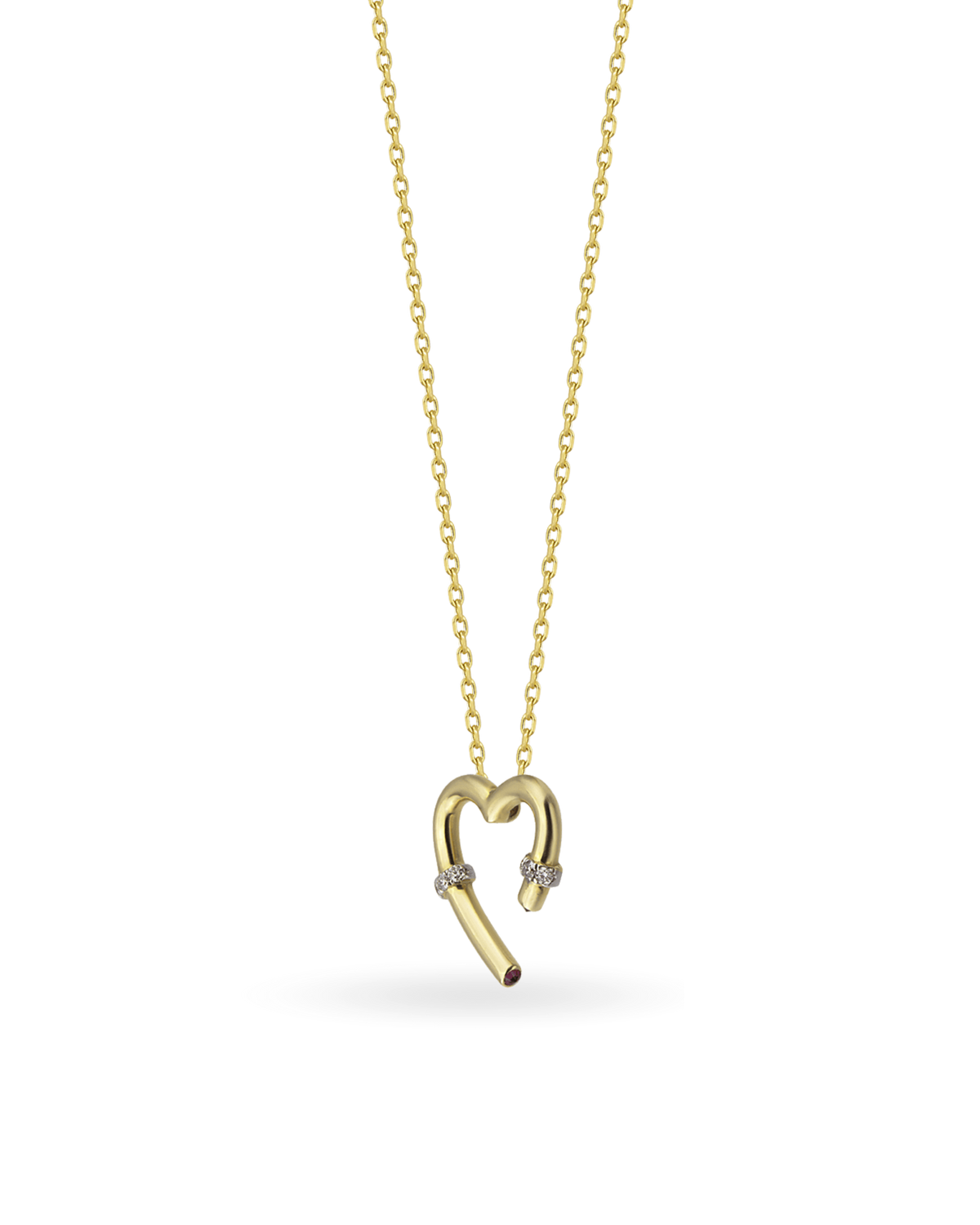 Alphabet Heart Petit Kolye