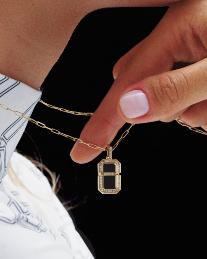 Baguette Monogram Kolye Ucu