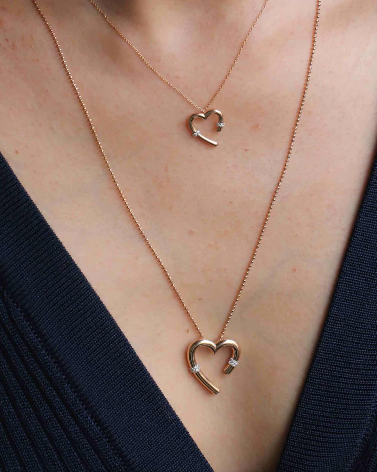 Alphabet Heart Kolye