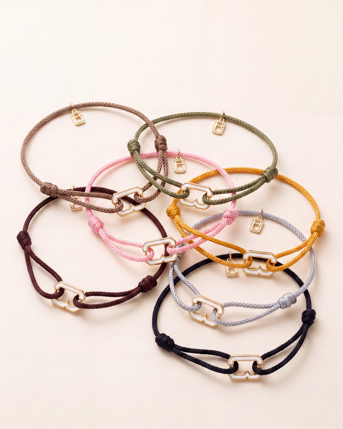 Monogram Cord İpli Bileklik
