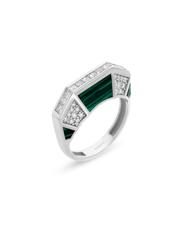 Jolin Malachite Glam Yüzük