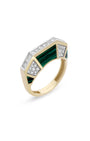 Jolin Malachite Glam Yüzük