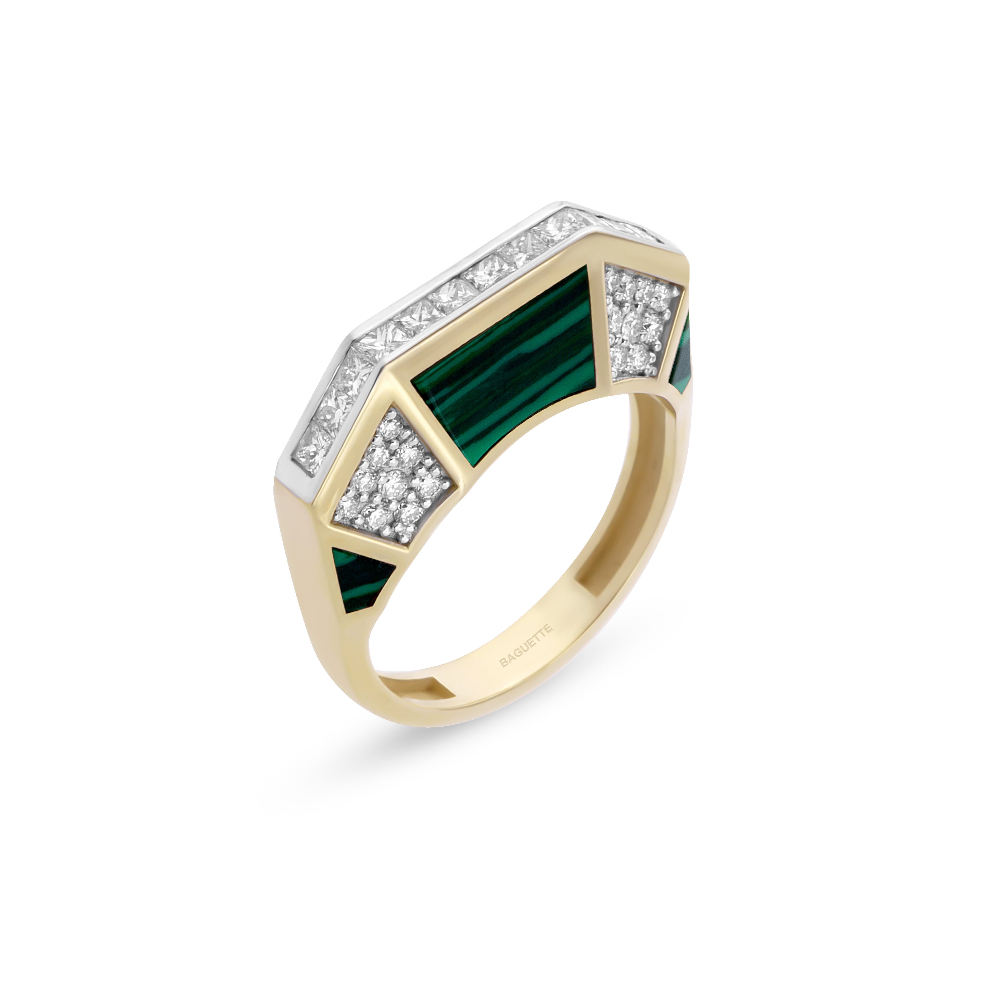 Jolin Malachite Glam Yüzük