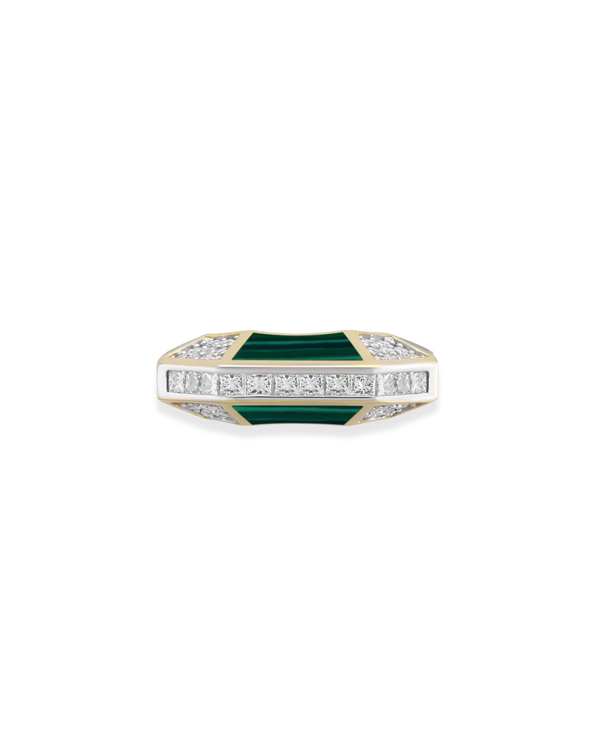Jolin Malachite Glam Yüzük