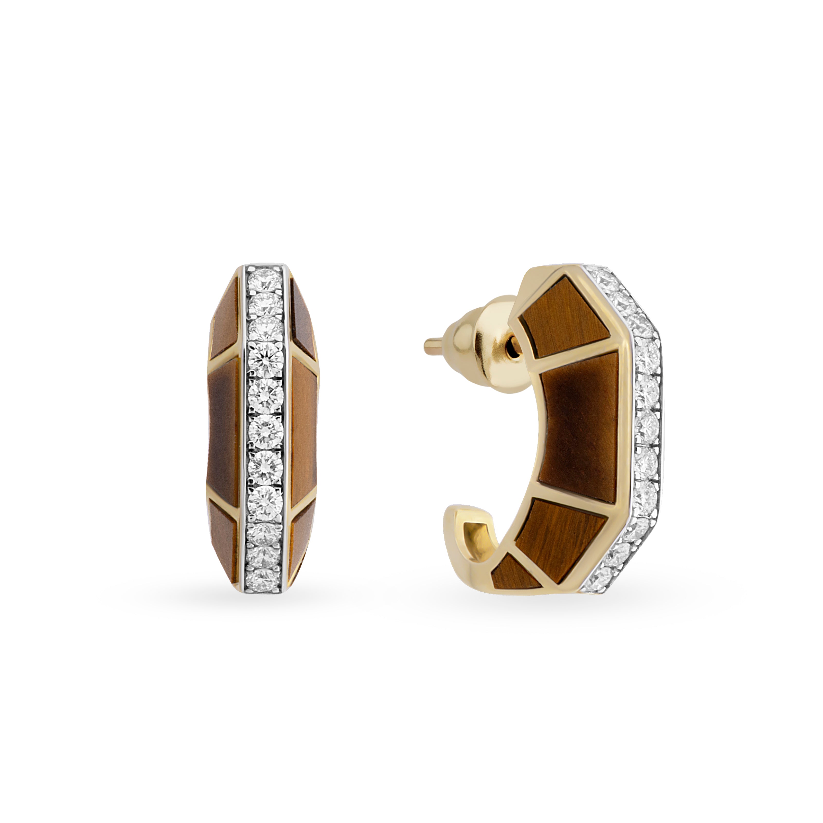 Jolin Tiger Eye Küpe