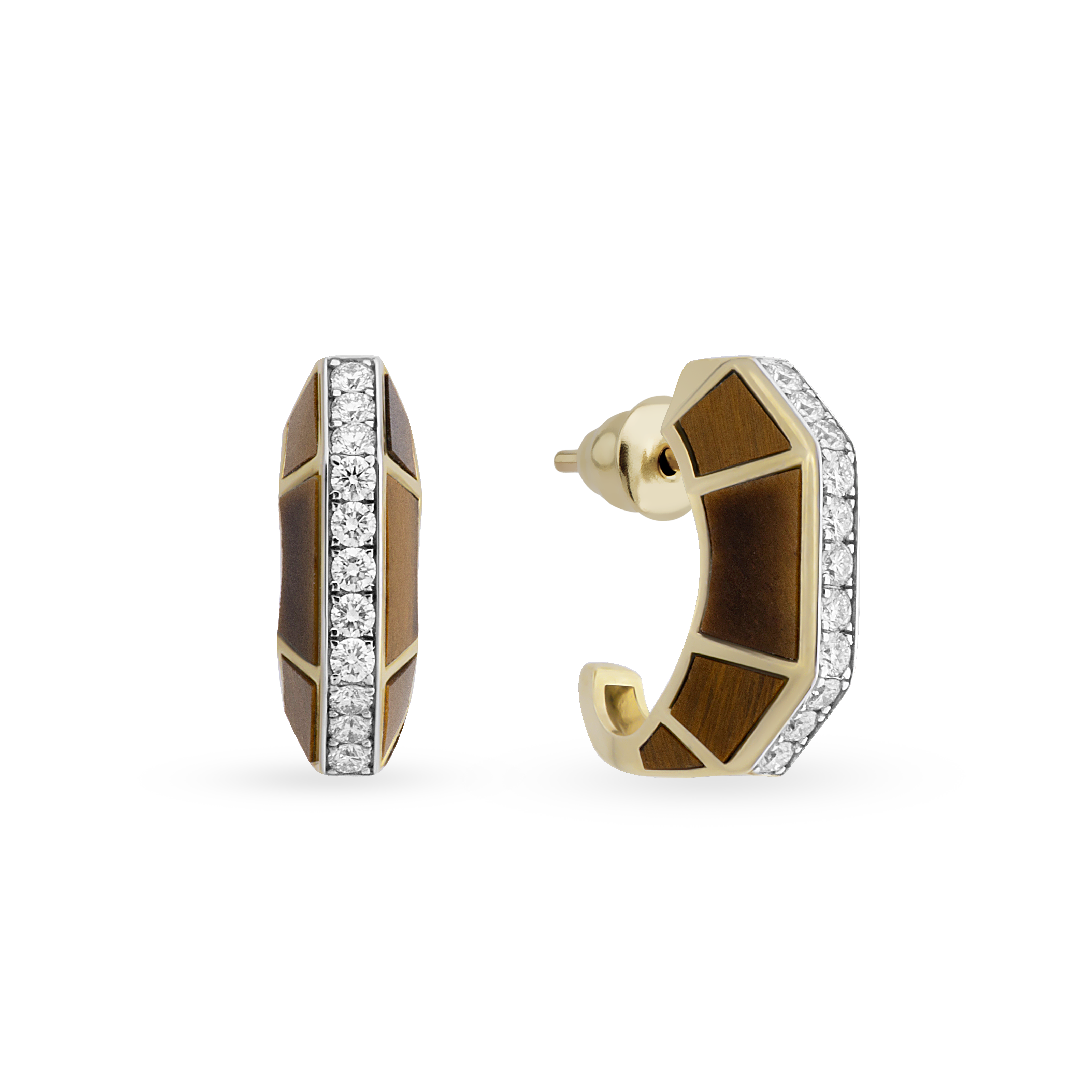 Jolin Tiger Eye Küpe