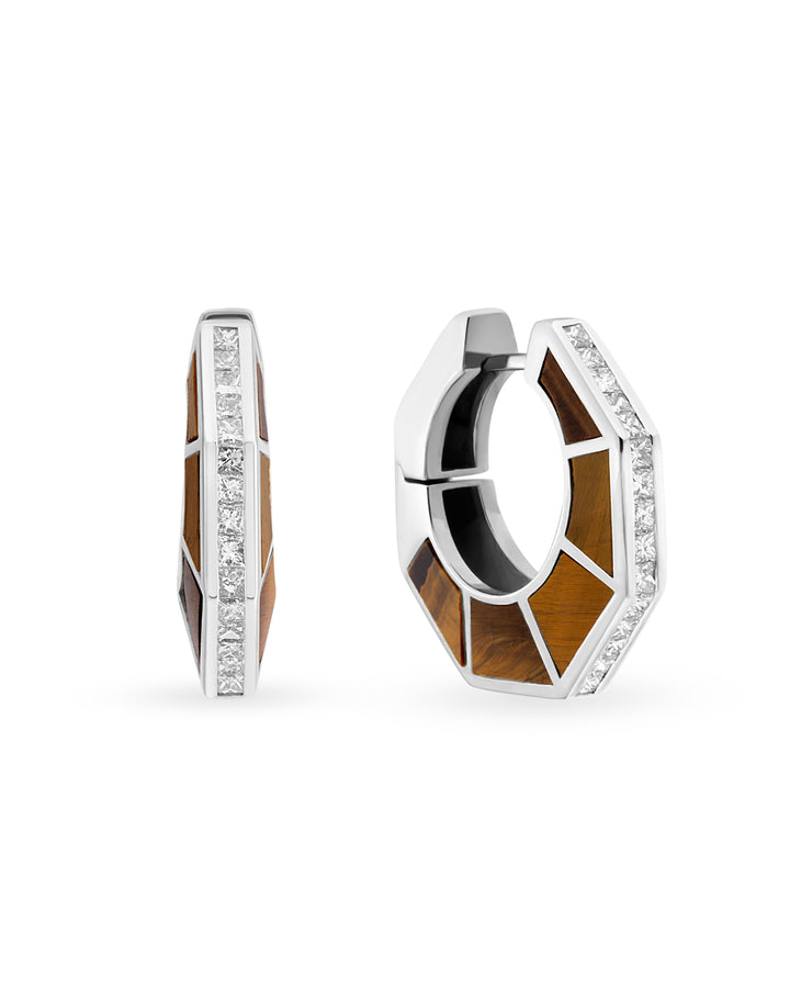 Jolin Tiger Eye Grande Küpe