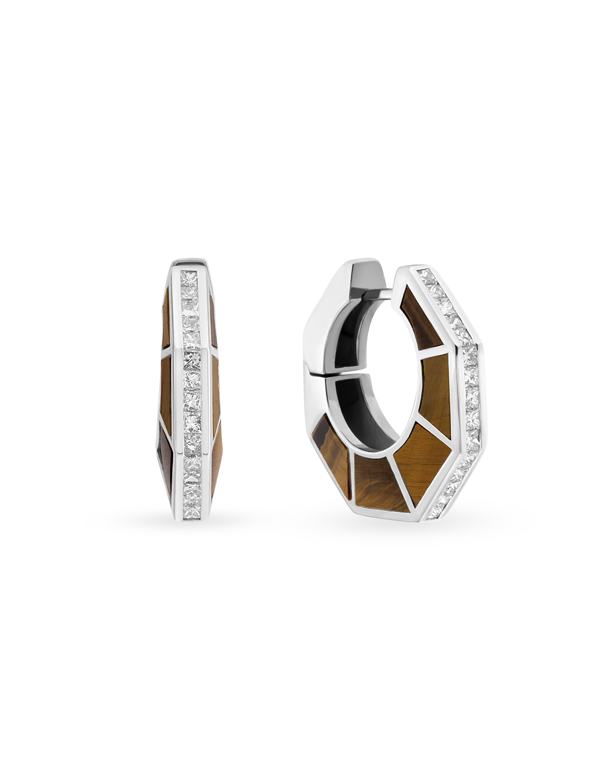 Jolin Tiger Eye Grande Küpe