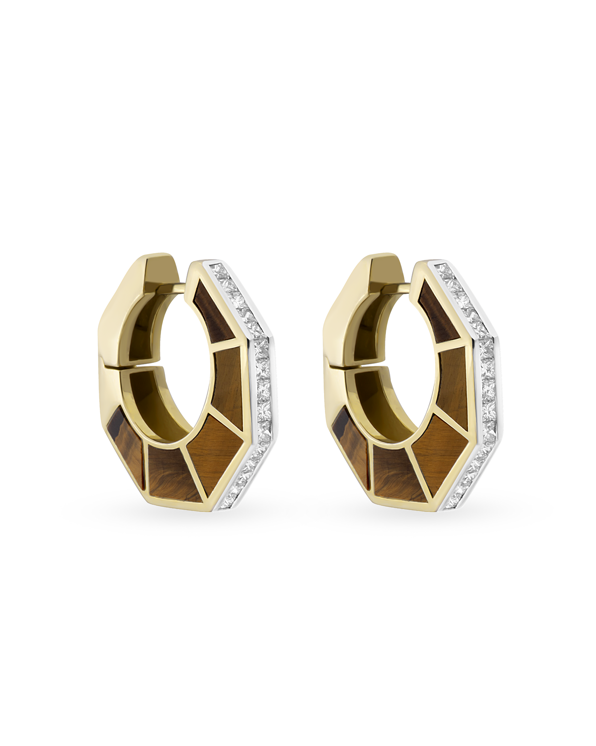 Jolin Tiger Eye Grande Küpe