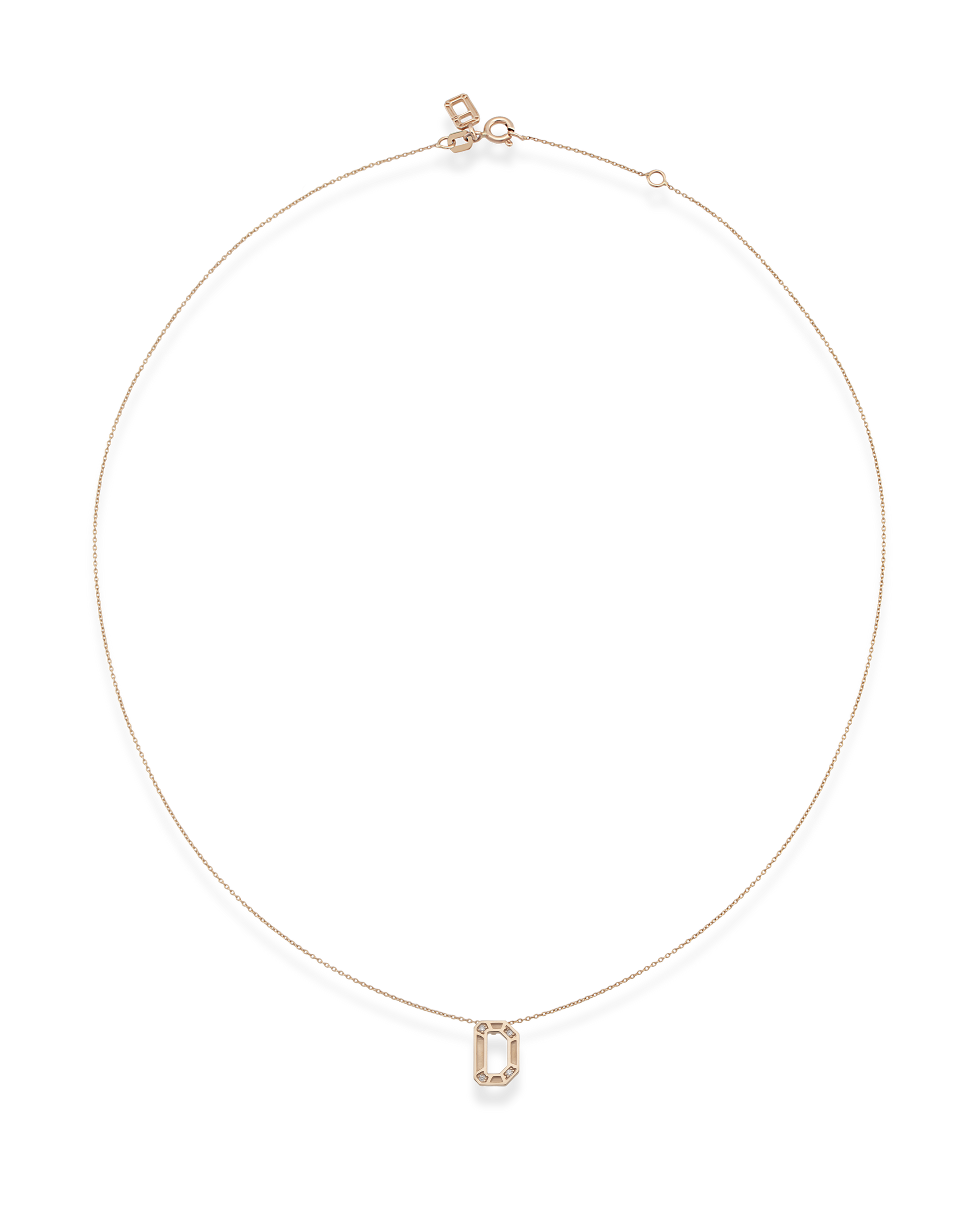 Alphabet Monogram Kolye