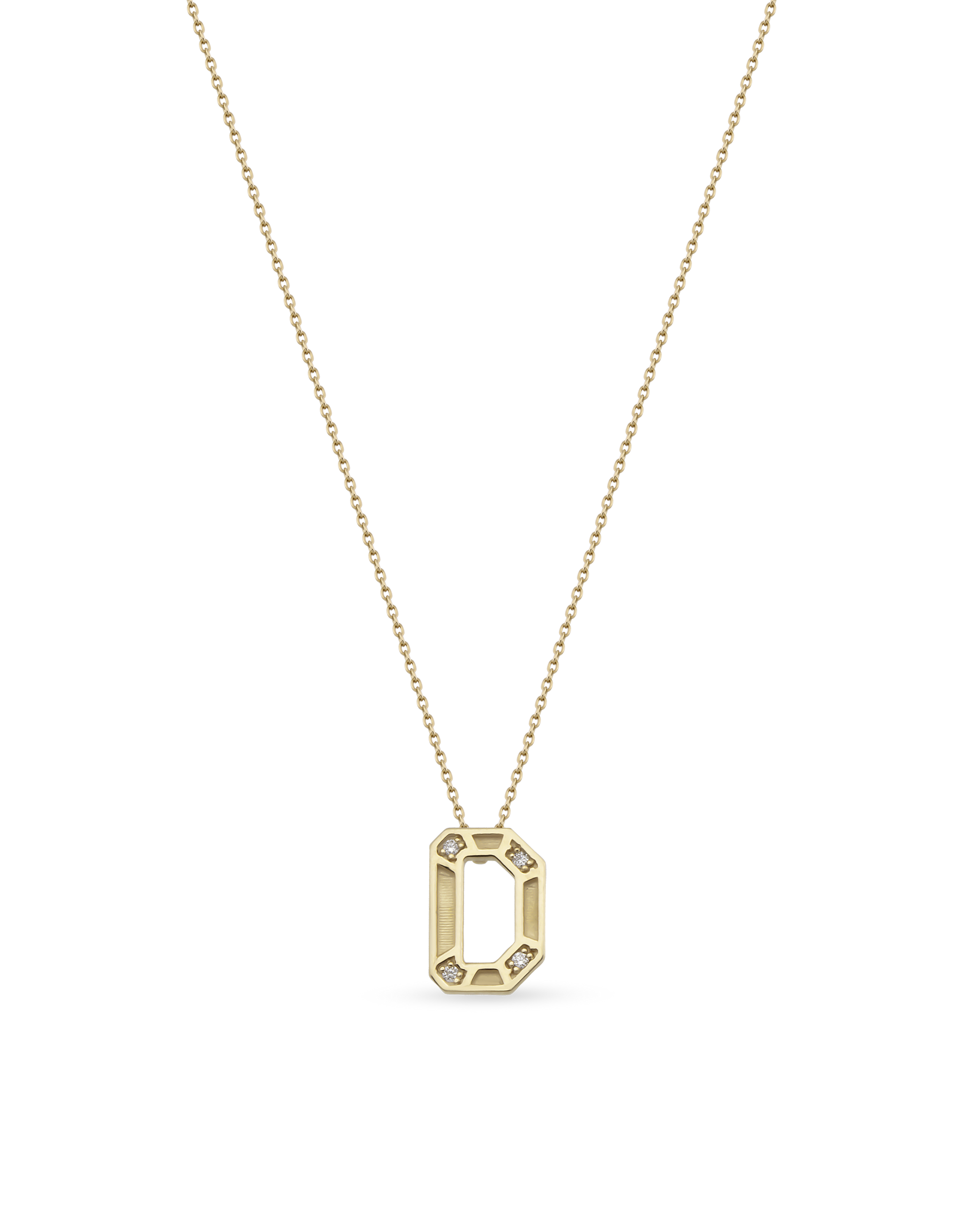 Alphabet Monogram Kolye