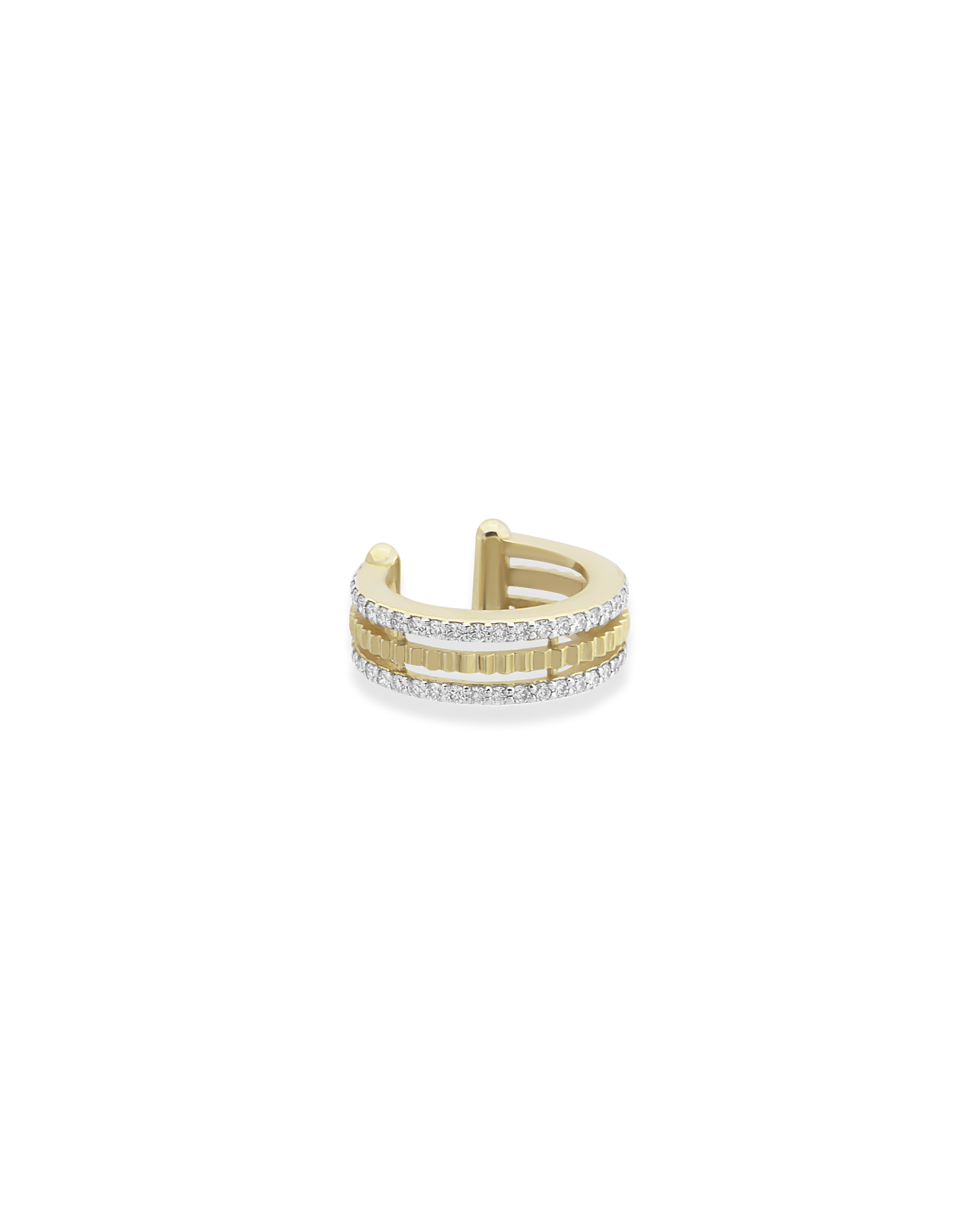 Gear Cuff Küpe