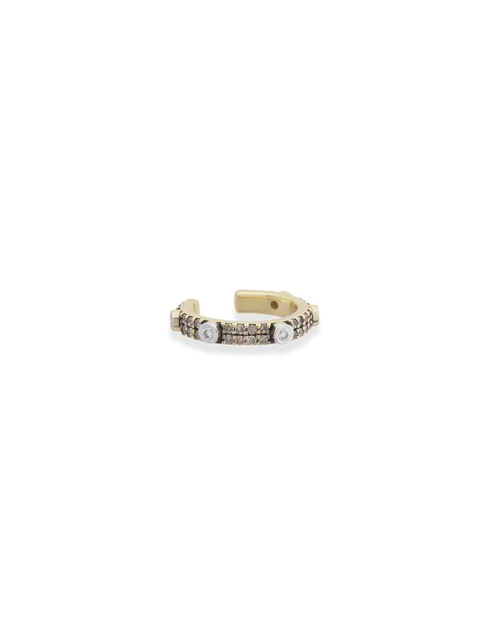 Bevolution Cognac Cuff Küpe