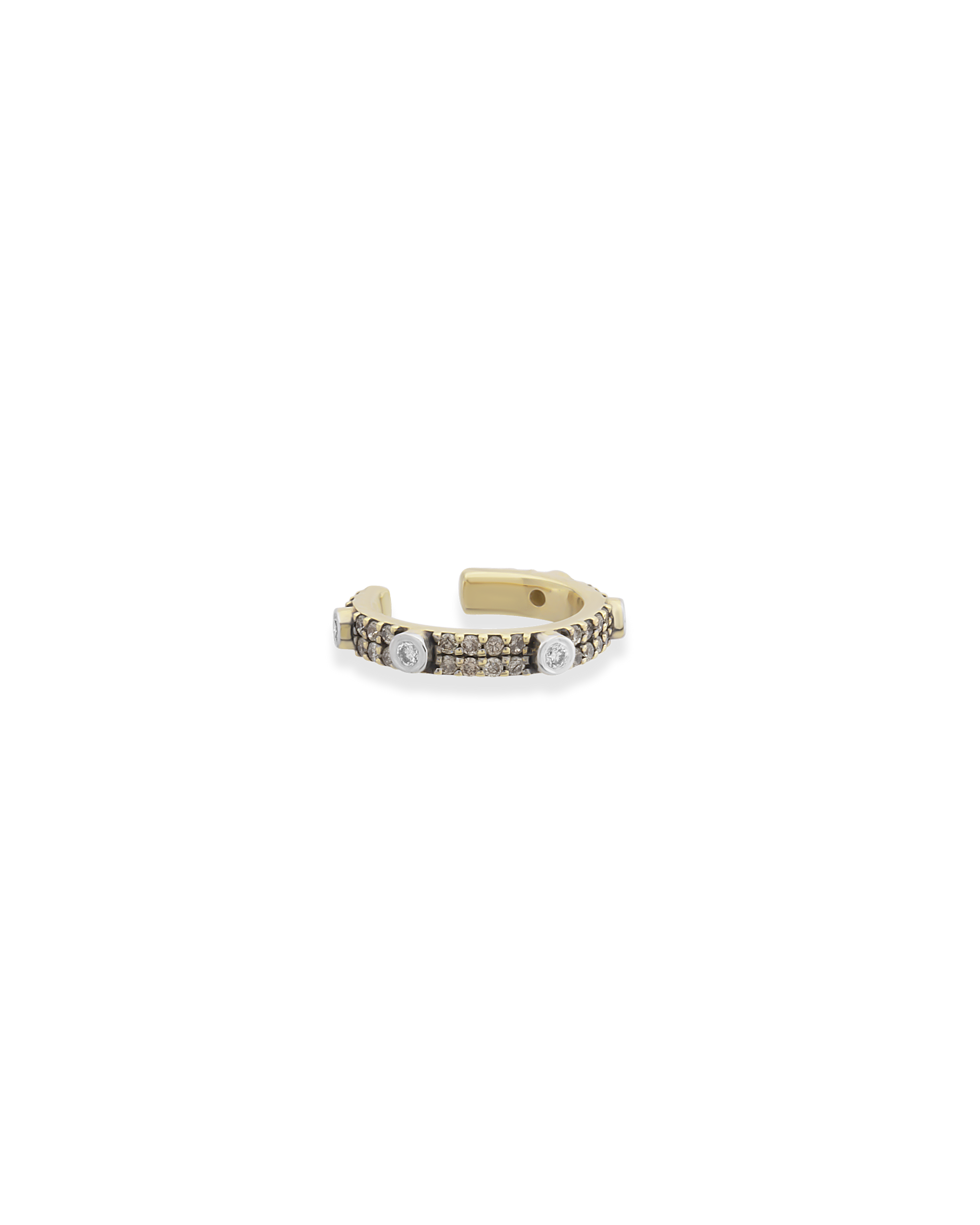 Bevolution Cognac Cuff Küpe
