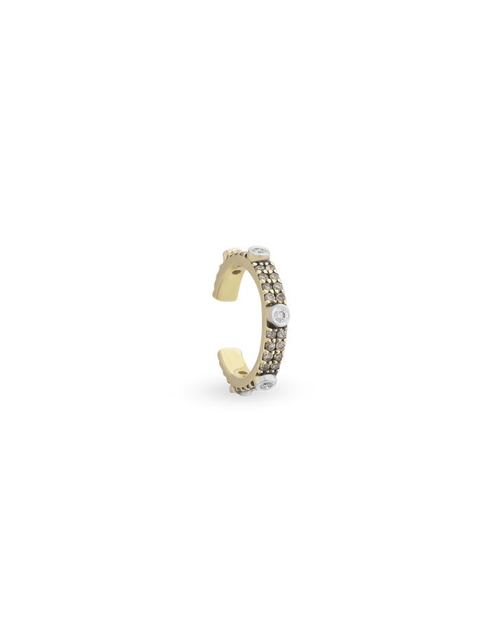Bevolution Cognac Cuff Küpe
