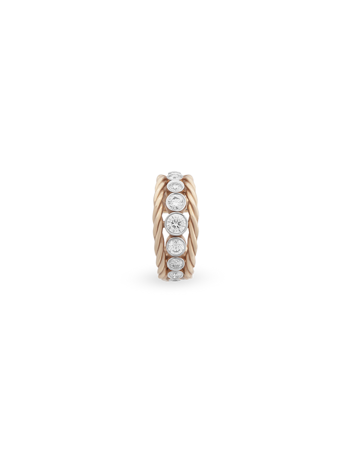 Diamond Twist Cuff Küpe