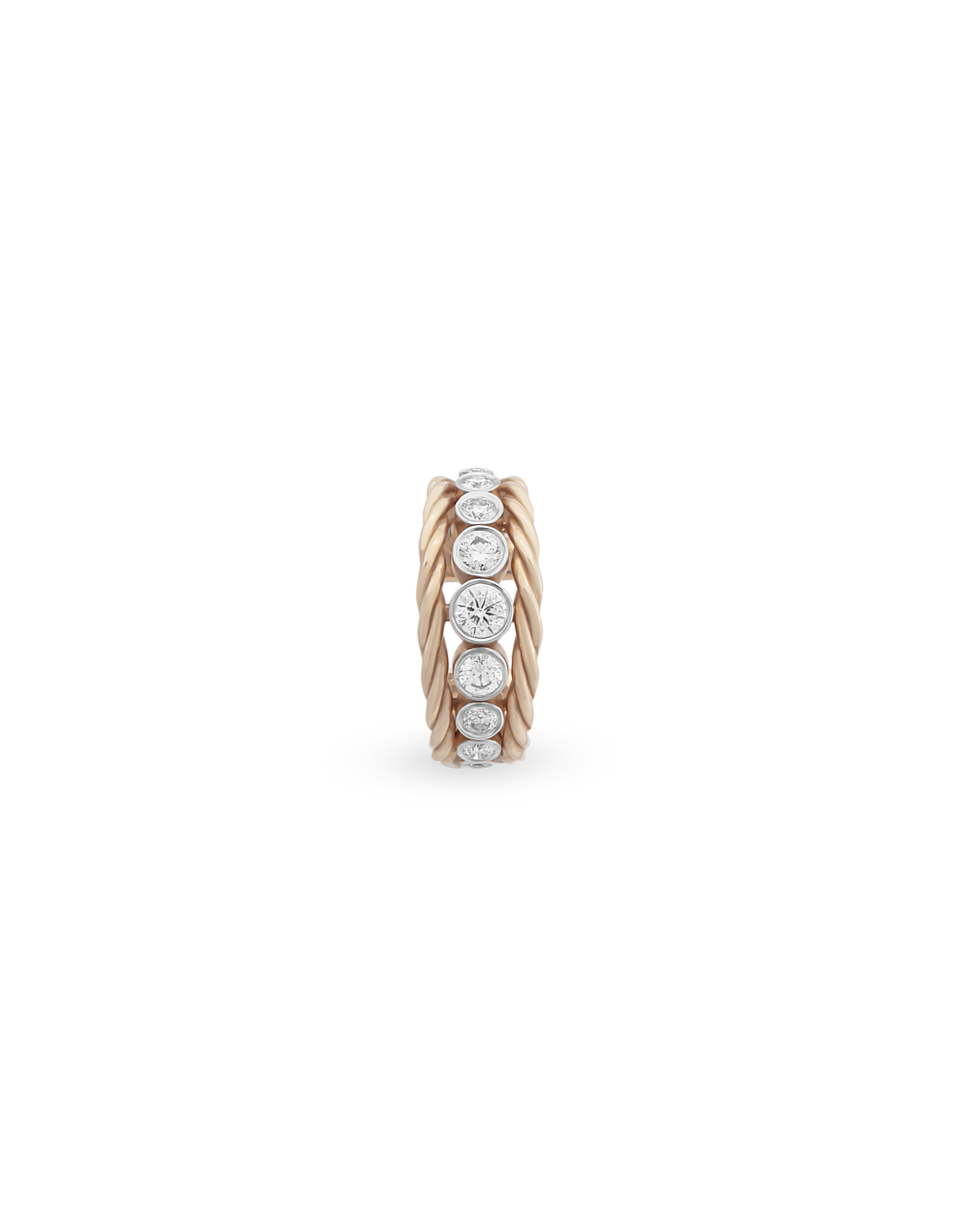 Diamond Twist Cuff Küpe
