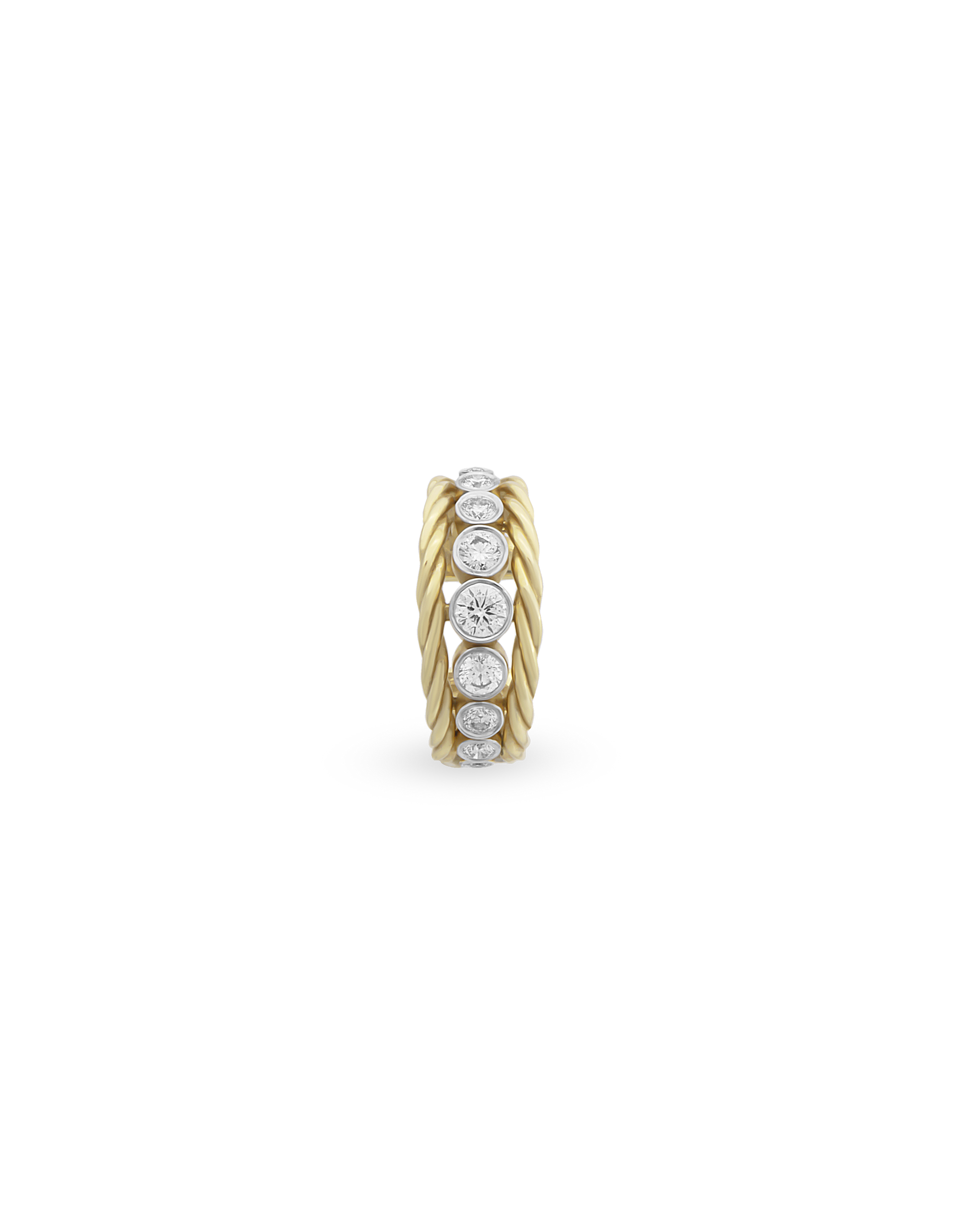 Diamond Twist Cuff Küpe
