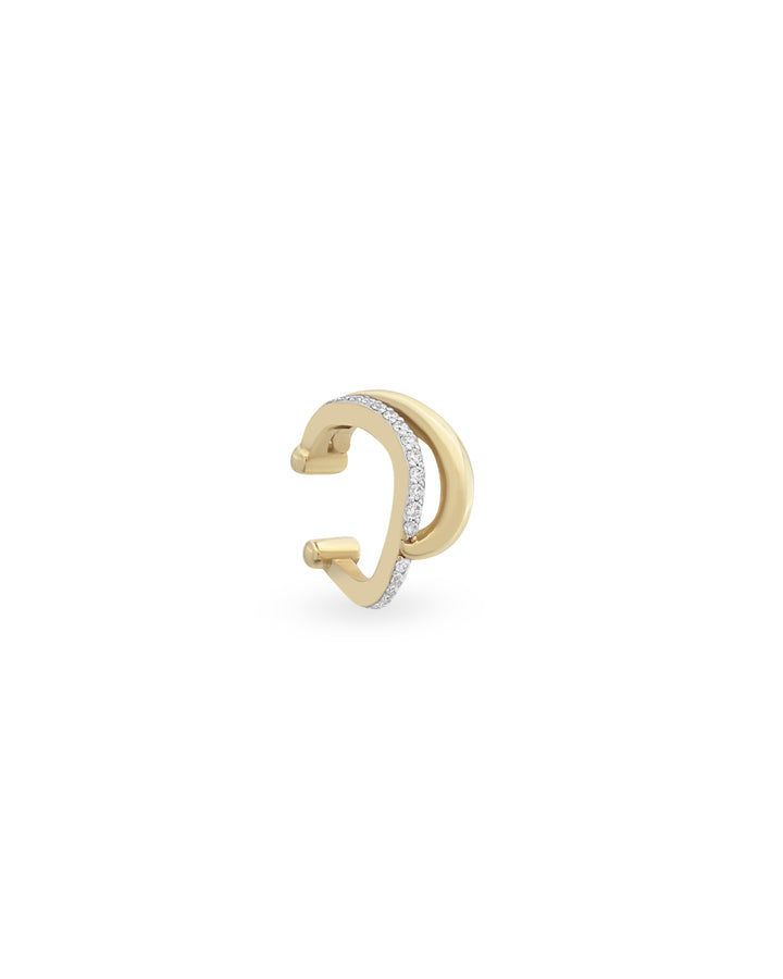 Wave Cuff Küpe