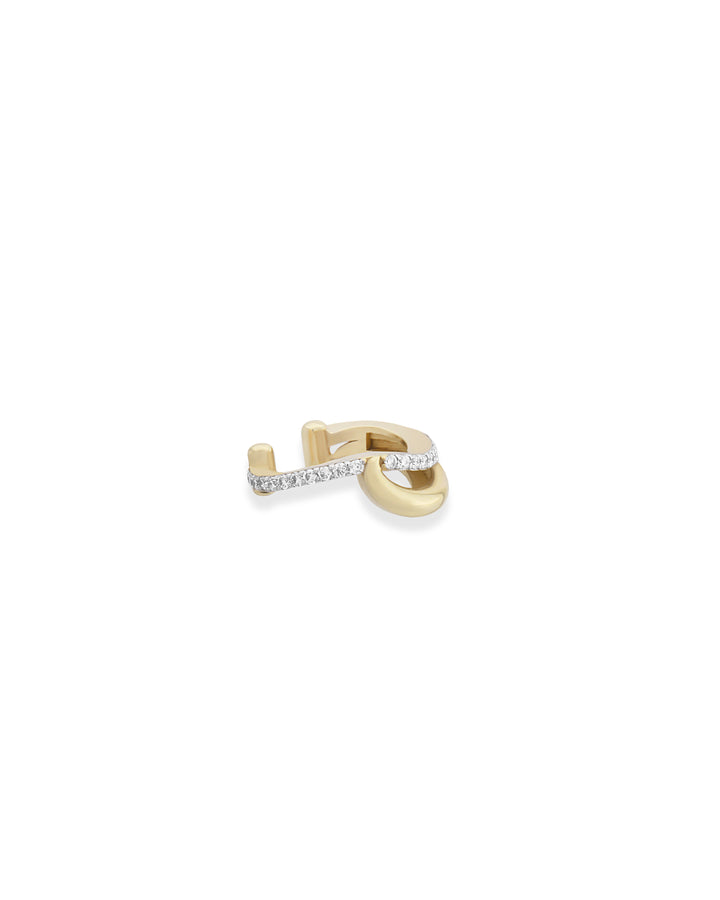 Wave Cuff Küpe